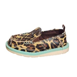 Ariat Toddler Girl's Natalie Leopard Print Cruiser Shoe Toddler Size 5